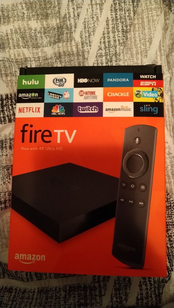 Amazon 2nd gen 4k fire tv box