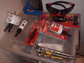 Milwaukee hole saws & drill bits
