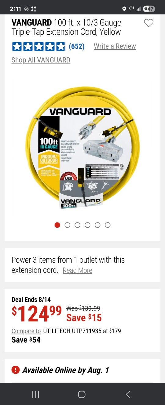 Extension Cord