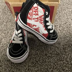 Boy Toddler Size 4.5c Vans