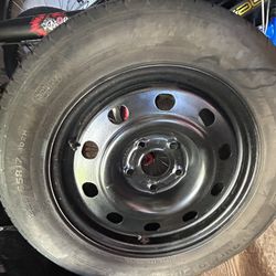  Dodge Gran Caravan Rim With Tire 225/65R/17