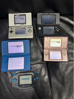 Nintendo handhelds lot