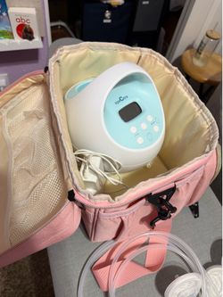 Spectra S1 pump, travel bag & parts