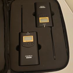  transmitter and receiver microphone