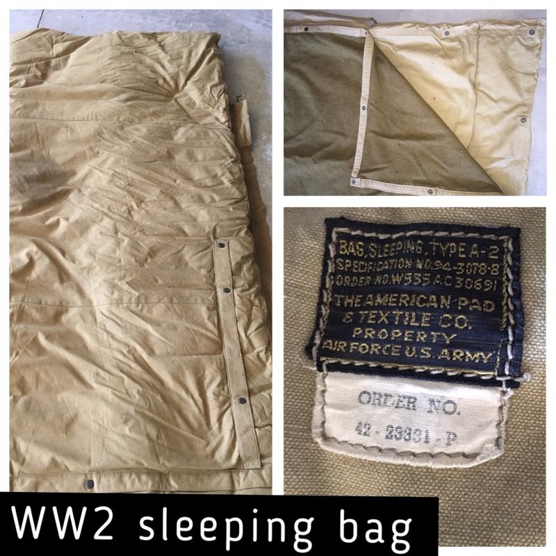 Ww2 sleeping bag