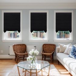 UrMoon 6-Pack Blackout Temporary Shades – 35x70in, No Tools E57