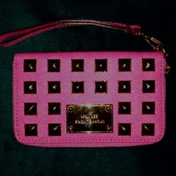 MICHAEL KORS  GOLD  STUD  PINK  WRISTLET