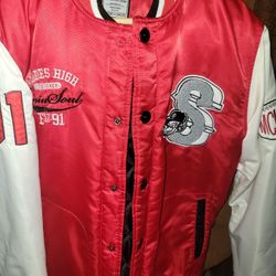 Sp Collection Mens Jacket Red Size L