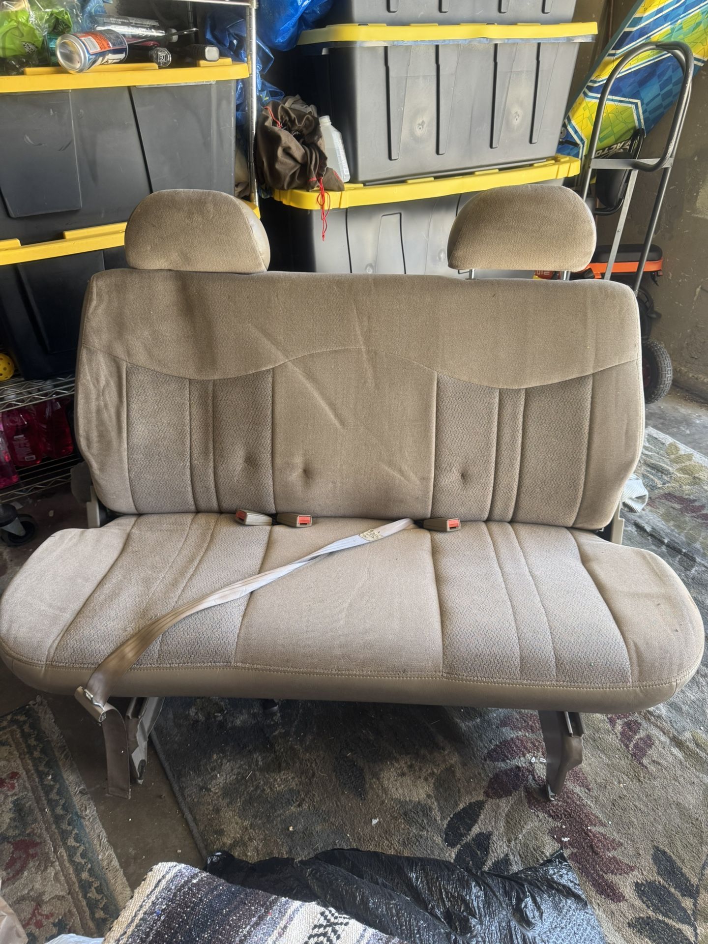 Chevy Astro Backseat Year 2000