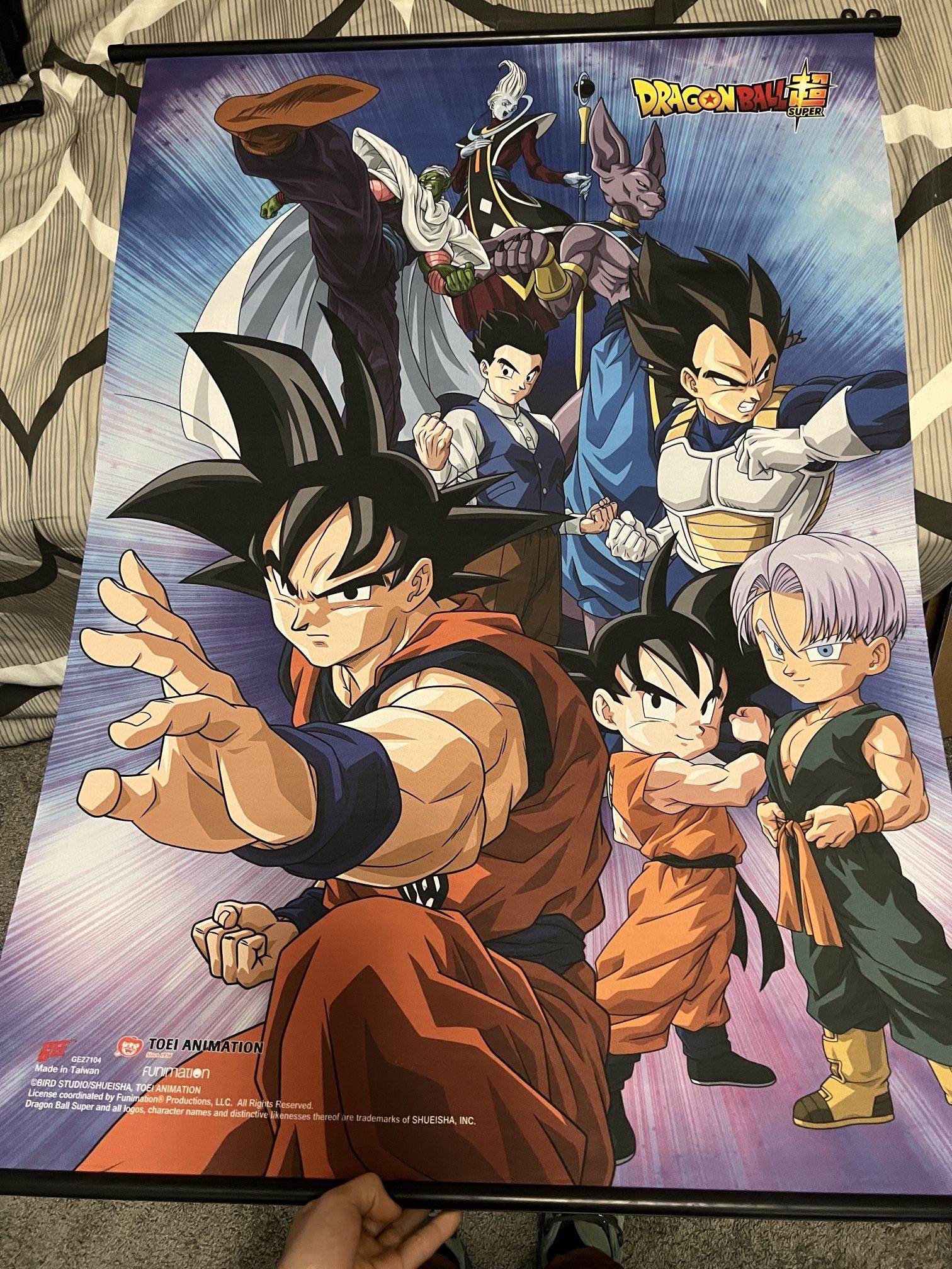 Dragonball Z Scroll poster