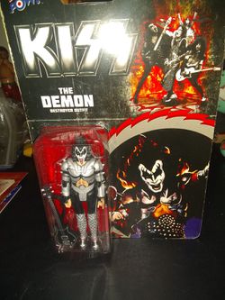 Brand New Kiss Gene Simmons The Demon Destroyer Action Figure