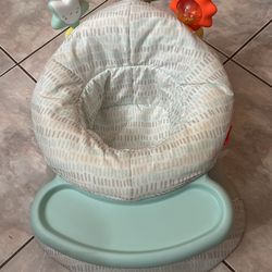 Skip Hop Silver Lining Cloud 2in1 Activity Floor Seat