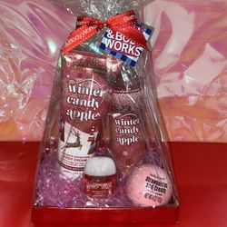 Winter Candy Apple Gift Set 