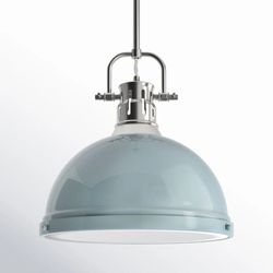 1-Light Single Dome Pendant