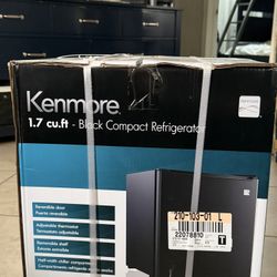 Kenmore Black Compact Refrigerator 