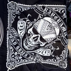 Skull Bandana Like New.  