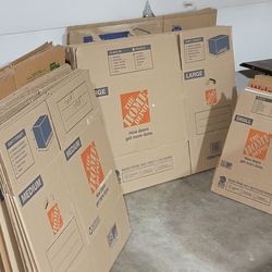 Assortment of Moving boxes