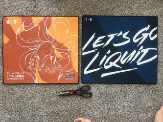 Naruto And Team Liquid Mouse Pad