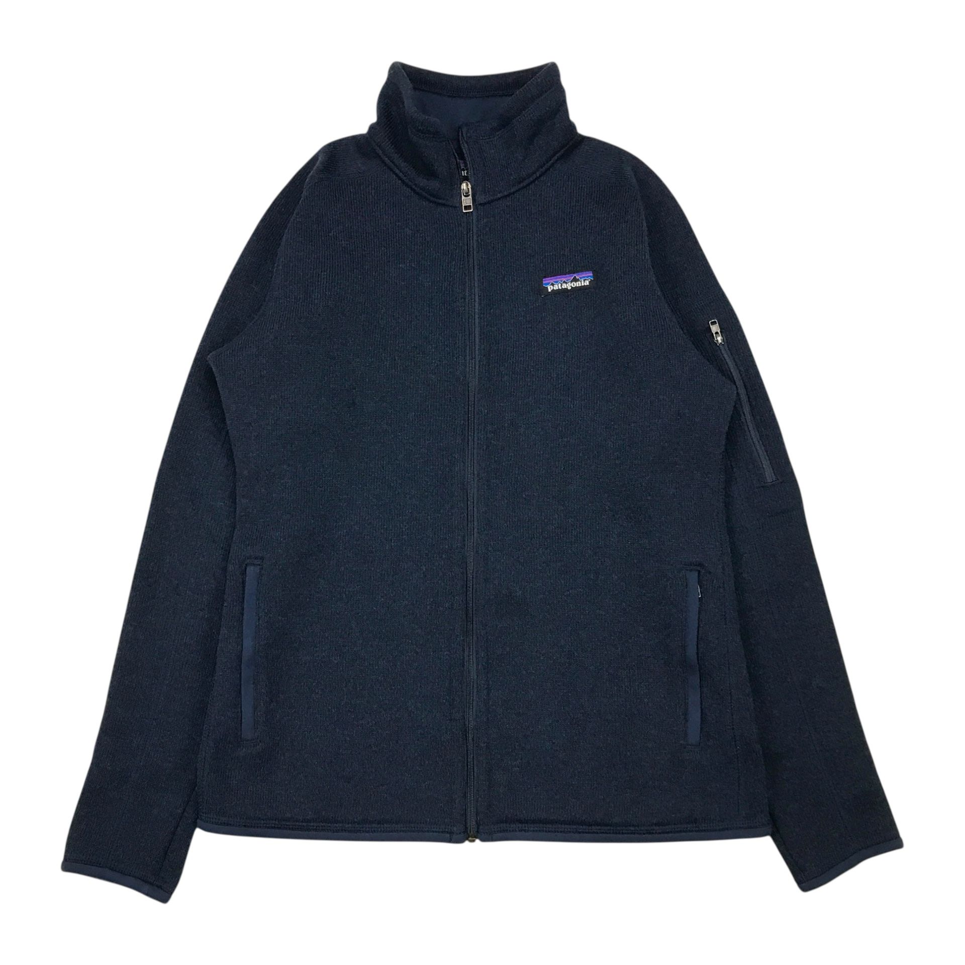 PATAGONIA BETTER SWEATER JACKET WOMENS SMALL S BLUE SWEATSHIRT PULLOVER FULL ZIP