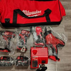 Combo Milwaukee M18 Todo Nuevo 