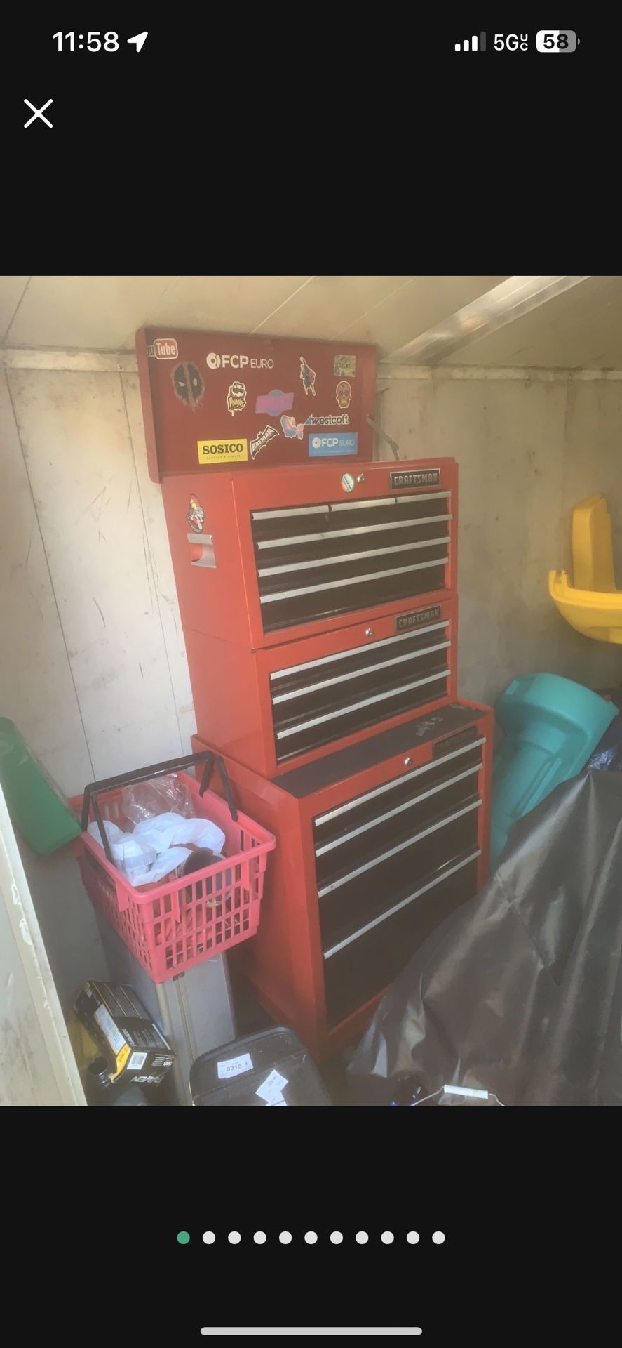 Craftsman 3 Piece Detachable Toolbox
