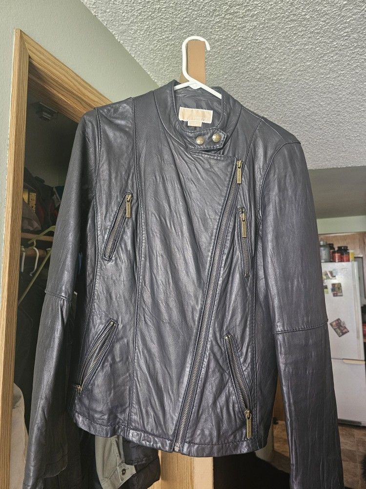 Michael Khors Leather Jacket
