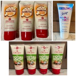 Deodorant: Old Spice Total Body or Secret Whole Body Cream Deodorant. New/unopened