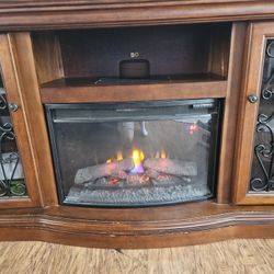 Electric Fireplace TV Stand