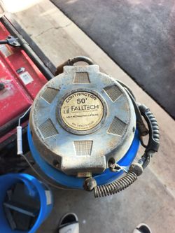 RETRACTABLE - Fall Tech 50 ft contractor self retracting lifeline
