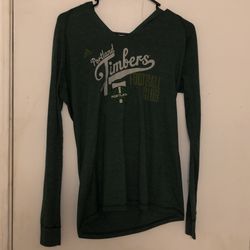 Portland Timber’s Womens Adidas Hoodie Shirt Size Medium 