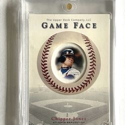 2003 Game Face Chipper Jones 