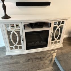 Electric Fireplace With Heater 