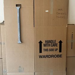 7 Garment Boxes With Hanging Rod