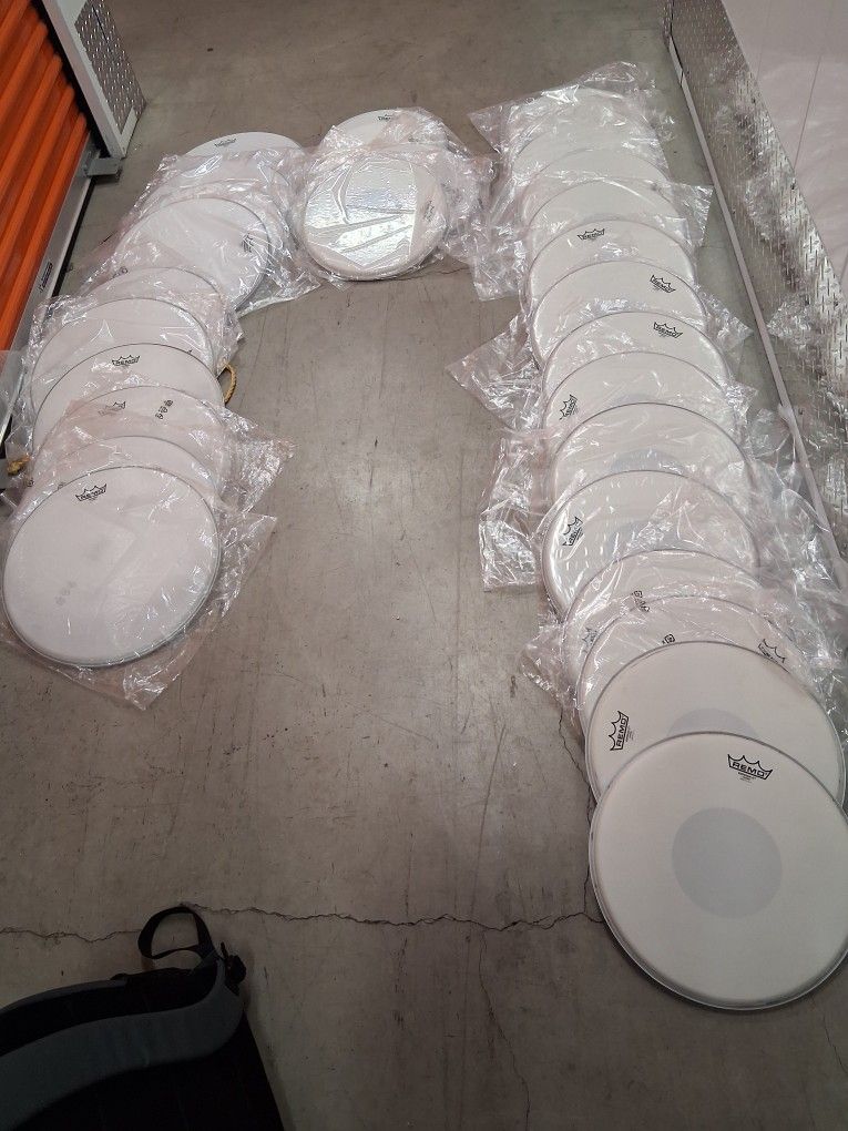*NEW REMO DRUM SKINS*