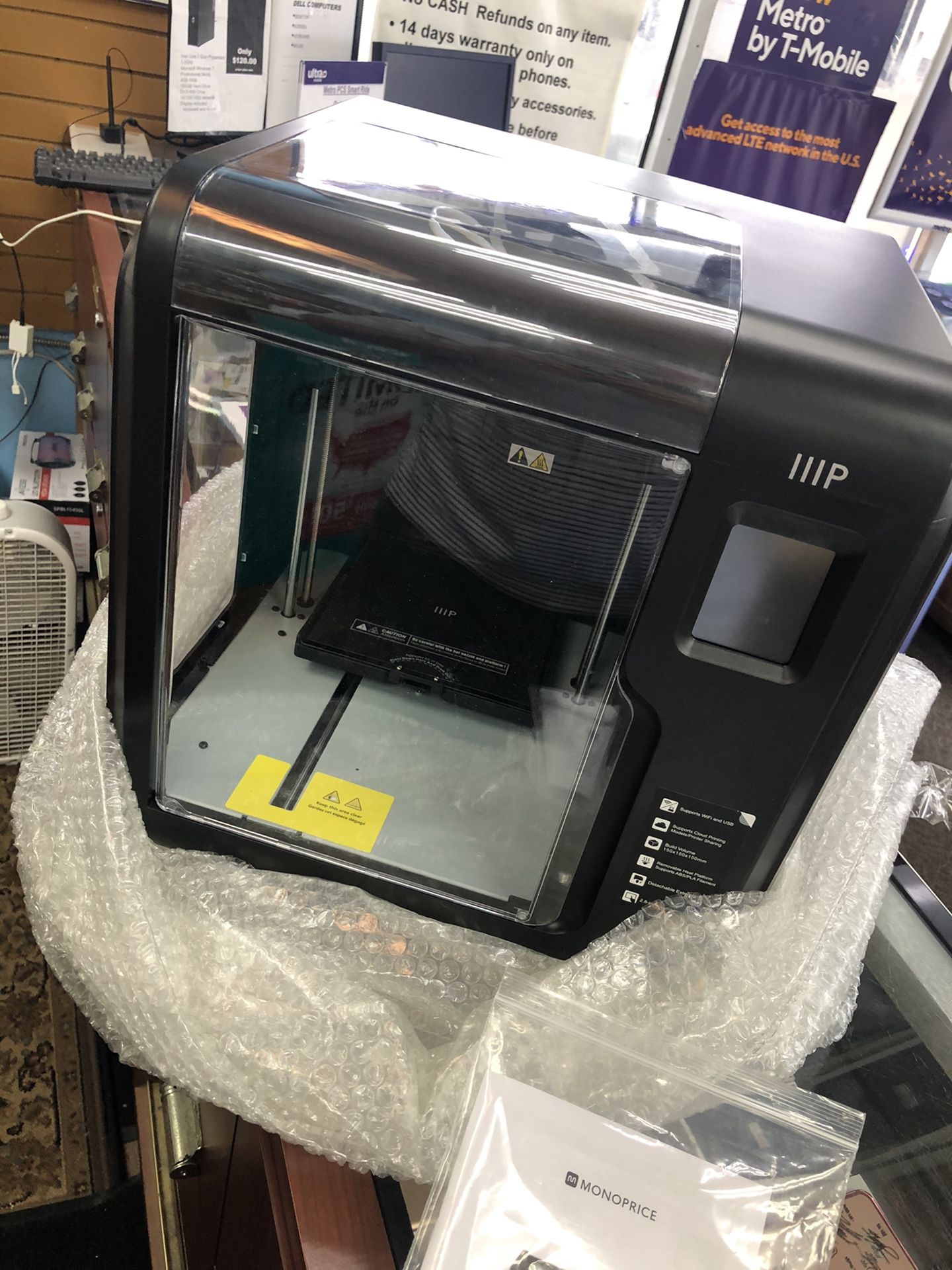 Monoprice 3D printer