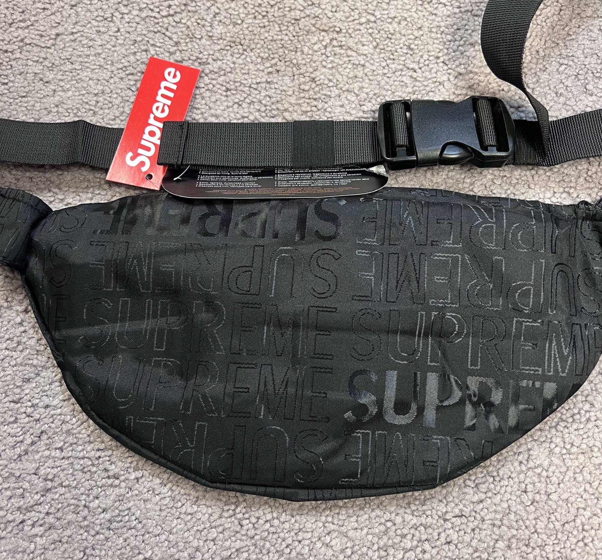 Supreme waist bag ss19 cheap fake
