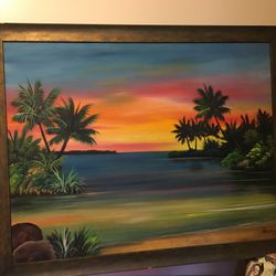 M Stewart Painting Used