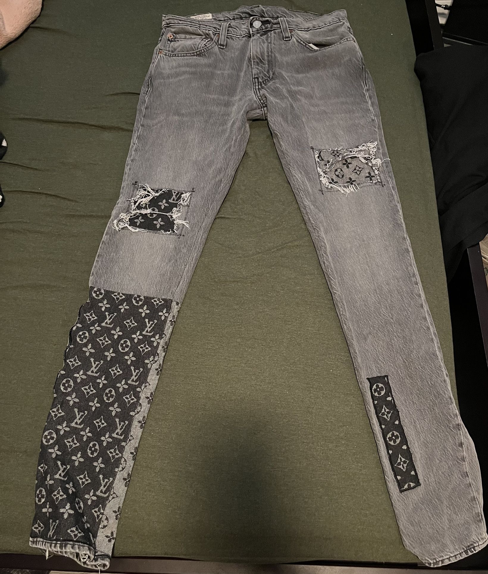 Custom Men’s Louis Vuitton Skinny Jeans