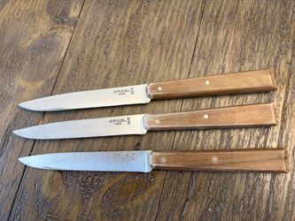 Opinel Inox Steak Knives Set of 3