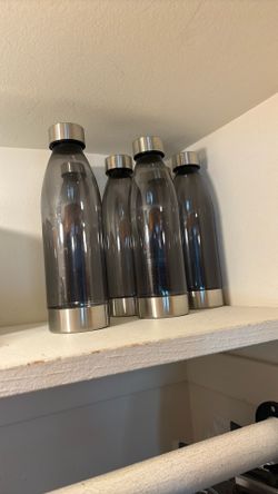 6 20oz Water Bottles Reusable 