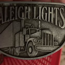Vintage Rileigh Light Cigarettes Belt Buckle 