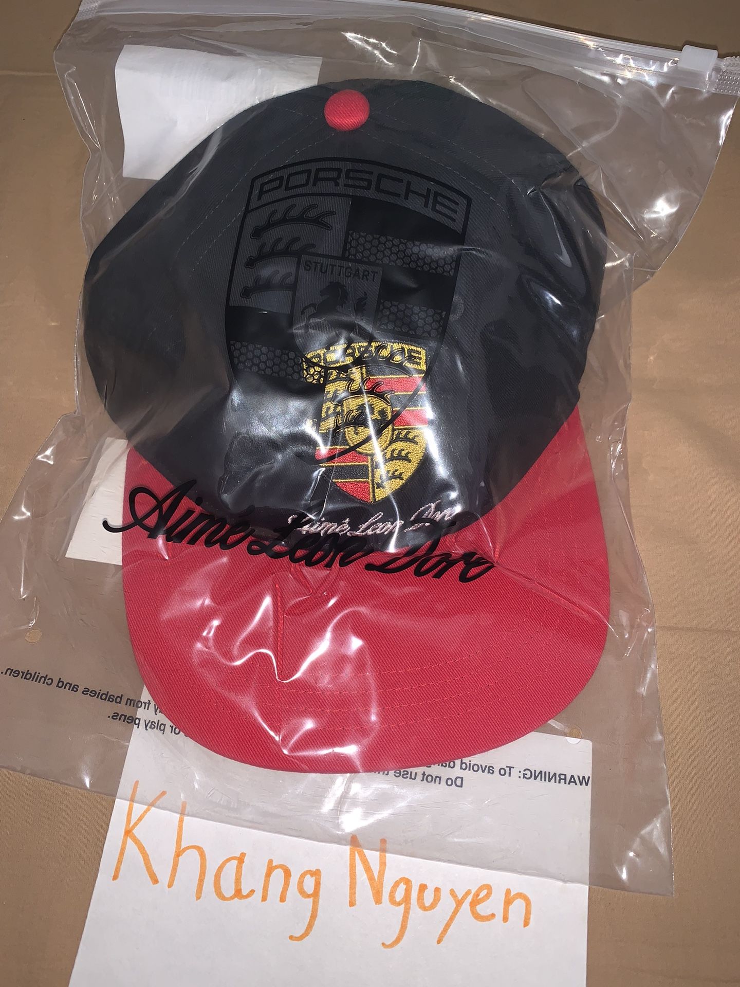 Aime Leon Dore x Porsche Colorblock Logo Hat