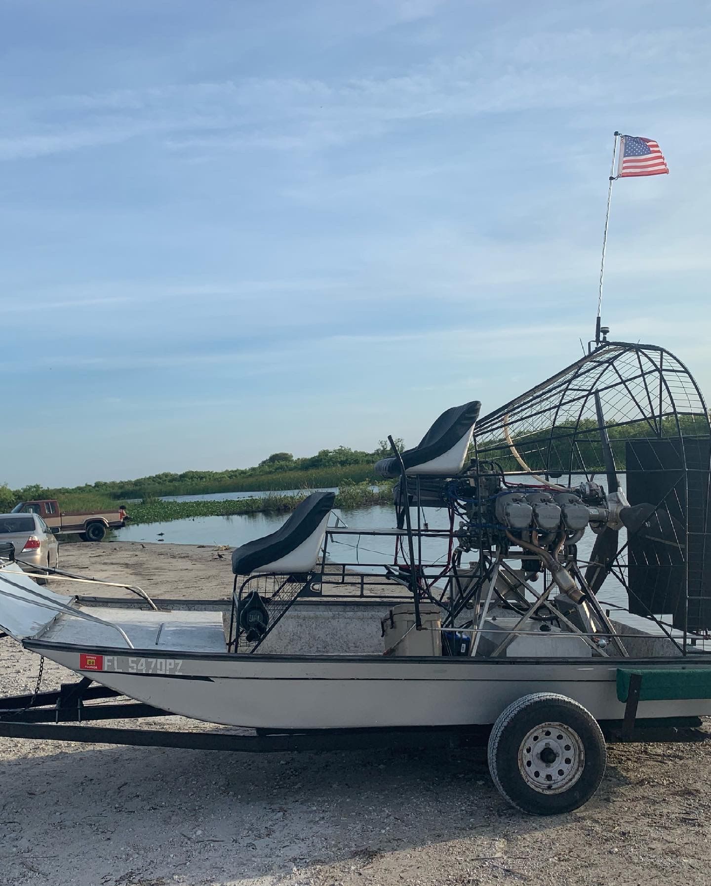 Photo Jimmy White Square nose Airboat