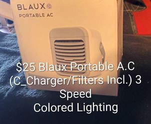 Blaux Portable A. C(Fully Equipped)