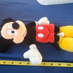 Mickey Mouse plush