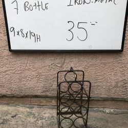 Heavy Duty Wine Rack 7 Bottles 
