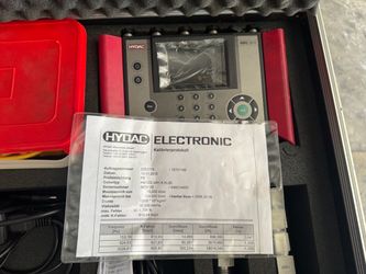 HYDAC HMG 3010 Hydraulic Data Recorder / Test Equipment
