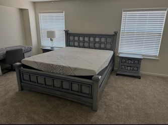 King Size Bed Frame Real Wood