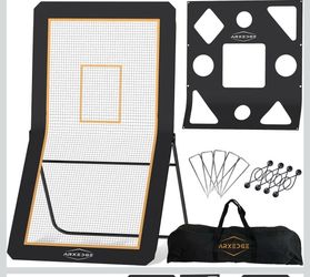 Lacrosse & Volleyball Rebounder Net for Multisport Training