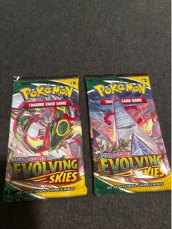 Pokemon Evolving skies 2 packs
